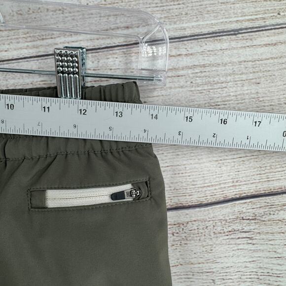 Vuori Clementine 2.0 Shorts Womens Small Green Running Drawstring - Picture 6 of 7